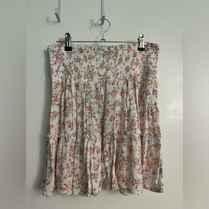 Hippie Rose size L floral miniskirt!